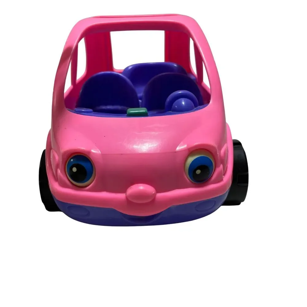 Fisher‎ Price 2002 Working Little People Pink Musical SUV Open & Close